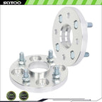 2X 15mm Wheel Spacers 4x100 12x1.5 for Toyota Corolla Mazda Miata Ford Escort