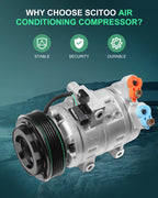 A/C Compressor for Ford Escape Mazda Tribute Mercury Mariner (2008) CO 11332C