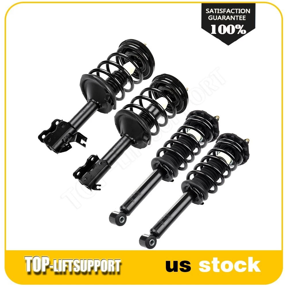 Set of 4 Complete Struts and Springs for Nissan Maxima & Infiniti I30