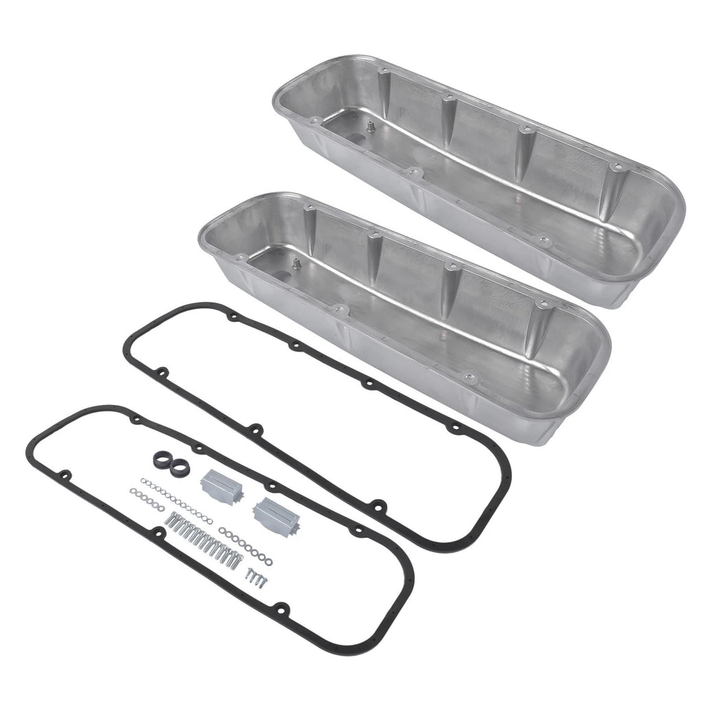 3-11/16" Tall Finned Valve Covers for Chevy Big Block 427 454 502 (1965–2002)