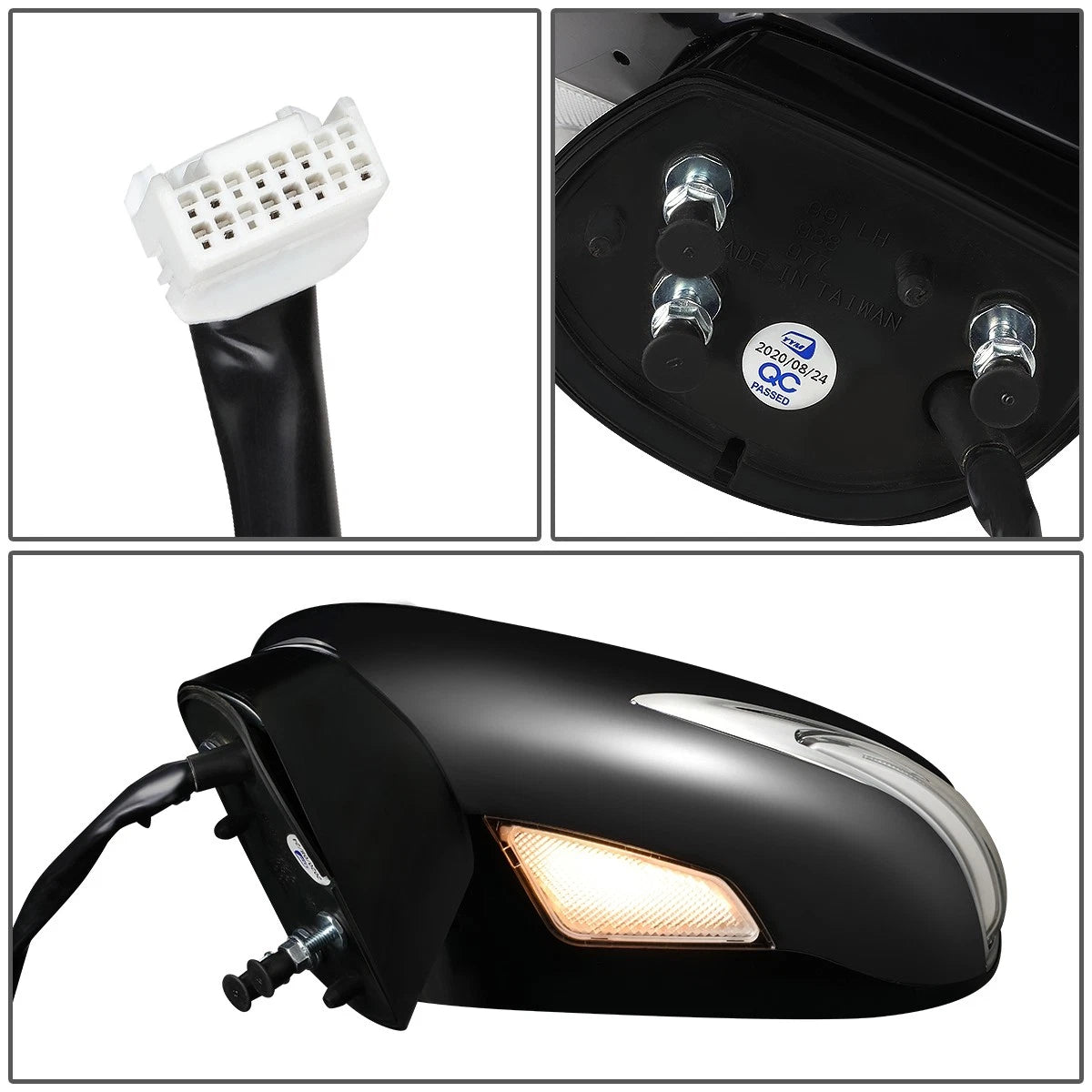 Powered Heated Memory Driver Side Mirror Left for Lexus ES350 (2010–2012) LX1320135