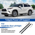 LH RH Tailgate Power Lift Support for Toyota Highlander (2021–2023) No.68910-0E070