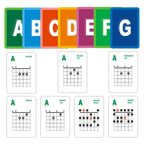 Guitar Chord and Scale Flashcards for Essential Learning Tool