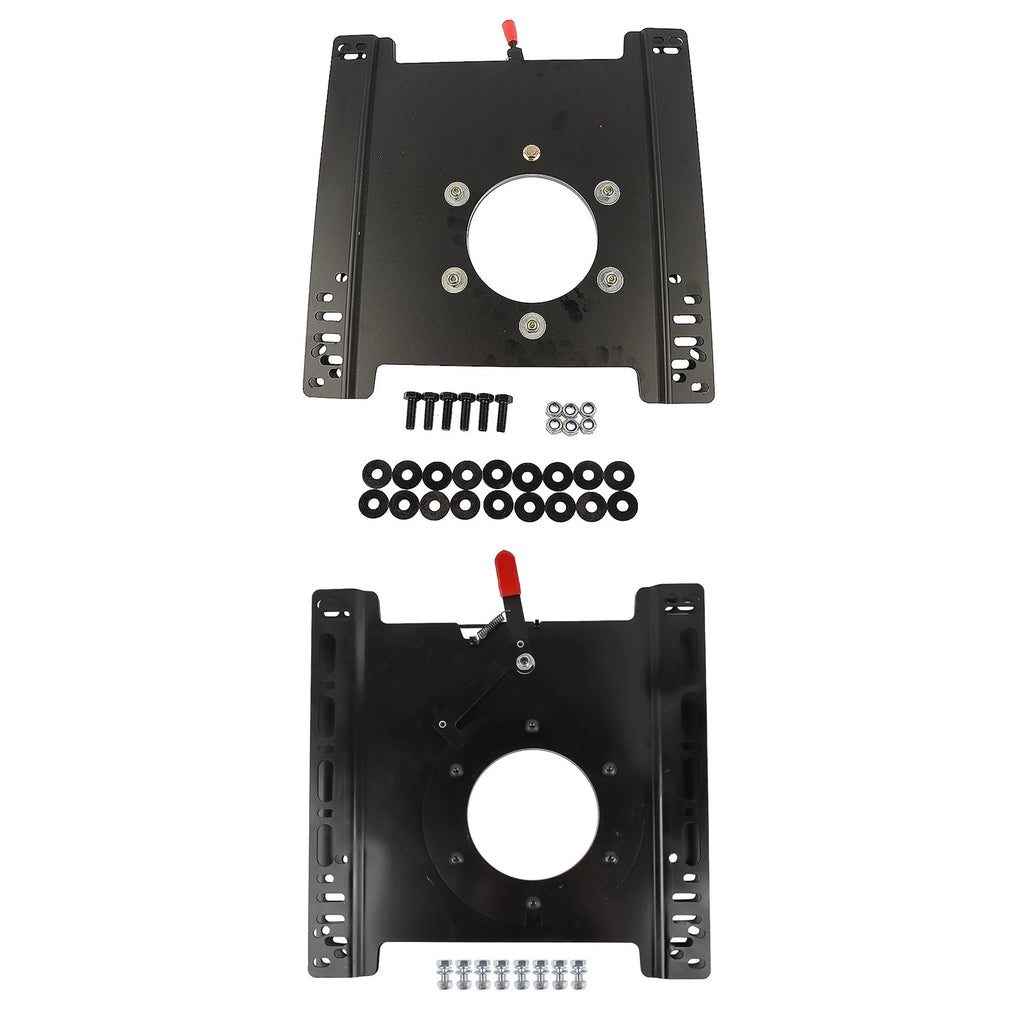 Set of 2 Seat Swivel Bases for Ford Transit 150 250 350 (2014–2021)
