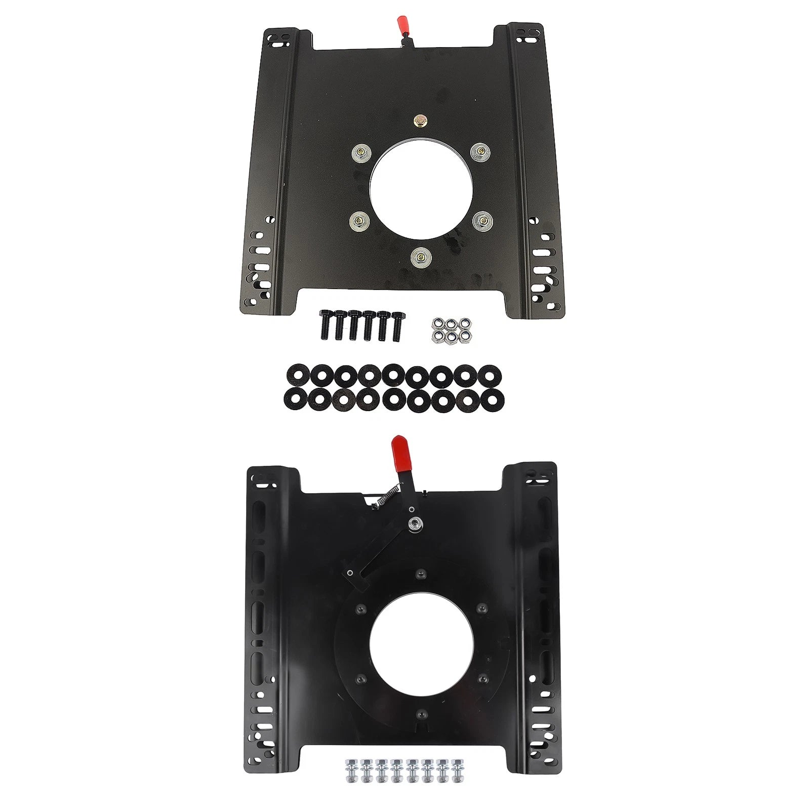 Set of 2 Seat Swivel Bases for Ford Transit 150 250 350 (2014–2021)