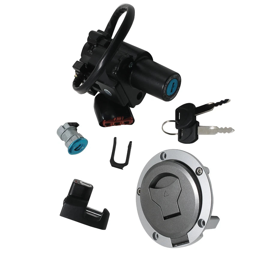 Ignition Switch Gas Cap Seat Lock Set for Honda CRF250 CRF250RL (2017–2020)