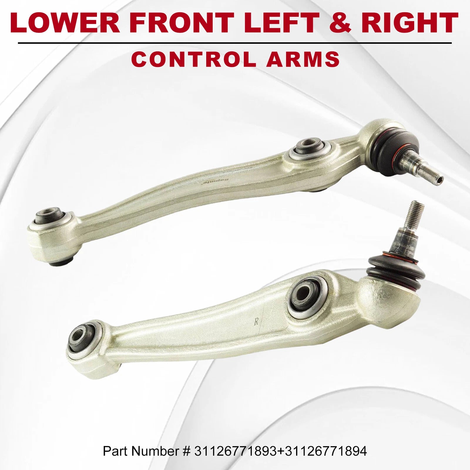 2X Control Arm Kit for BMW X5 X6 M (2000-2020)