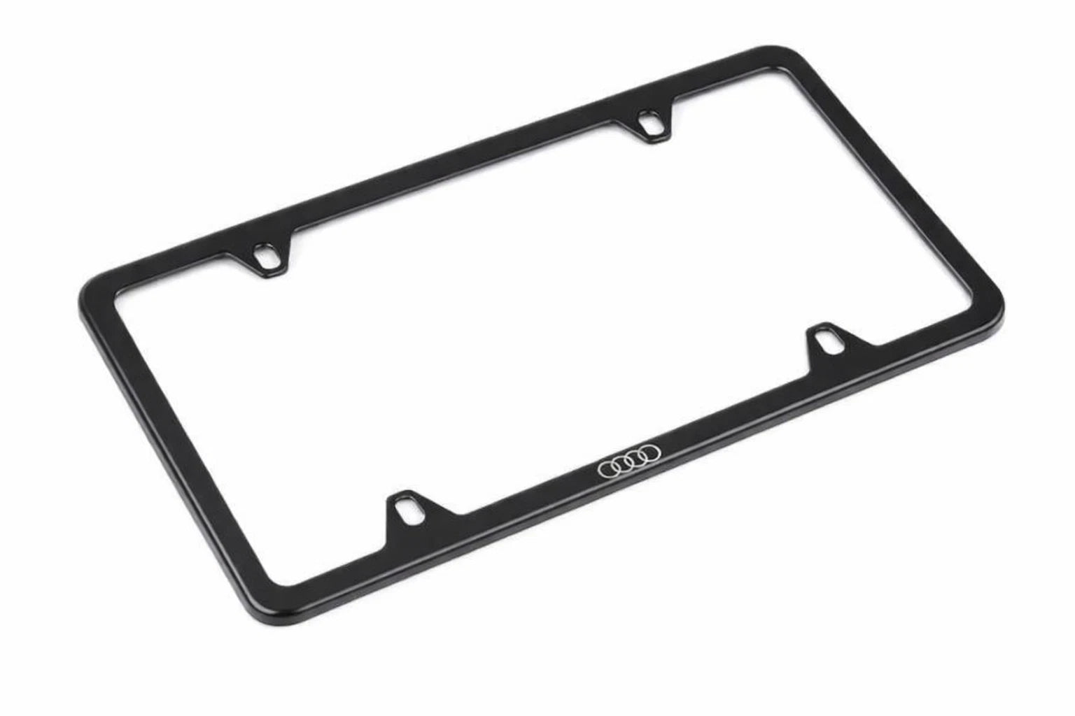 Genuine OEM Rear License Plate Frame for Audi A6 Quattro, Q7, S4, R8 (2005–2021) ZAW071801C