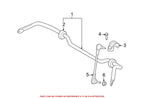 Suspension Stabilizer Bar Link Kit for BMW (2013–2018) 31306862864