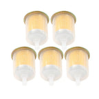 5 x 3/8" Fuel Filters for Industrial Motorcycle Inline Gas Line