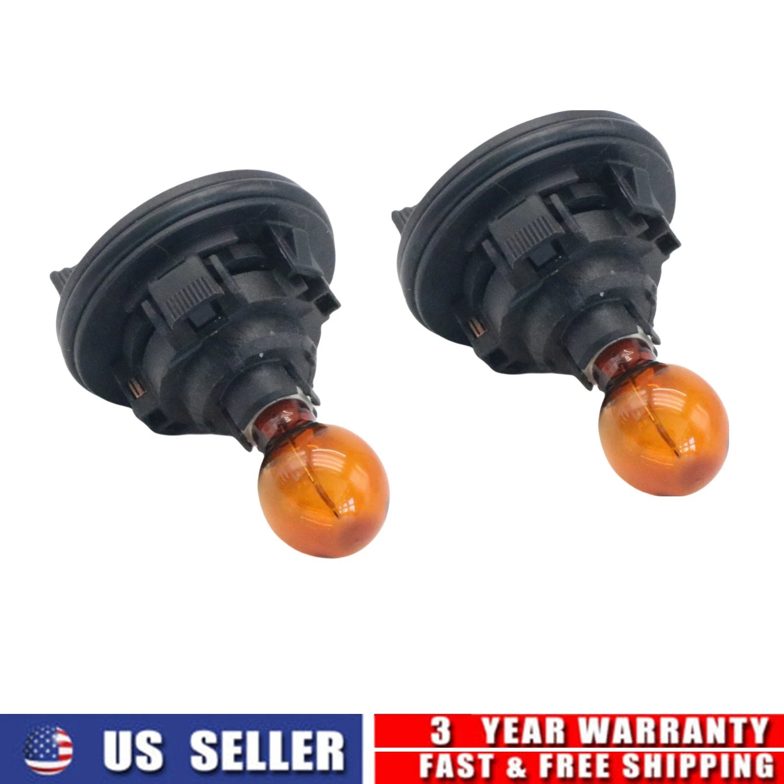 2X Turn Signal Light Bulb Sockets for BMW E90 E92 F07 F10 F32 F33 F36 X5 X6