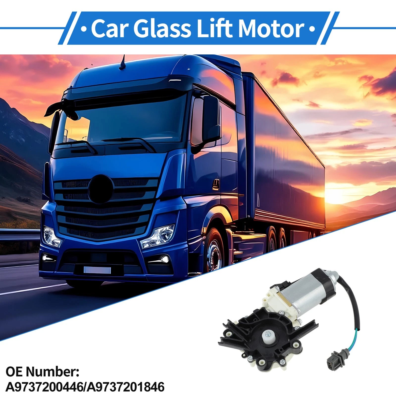 Power Window Regulator Lift Motor for Mercedes-Benz Atego Axor (2004–2014)