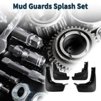 Set of 4 Mud Flaps Splash Guards for Volkswagen Tharu (2019–2022)