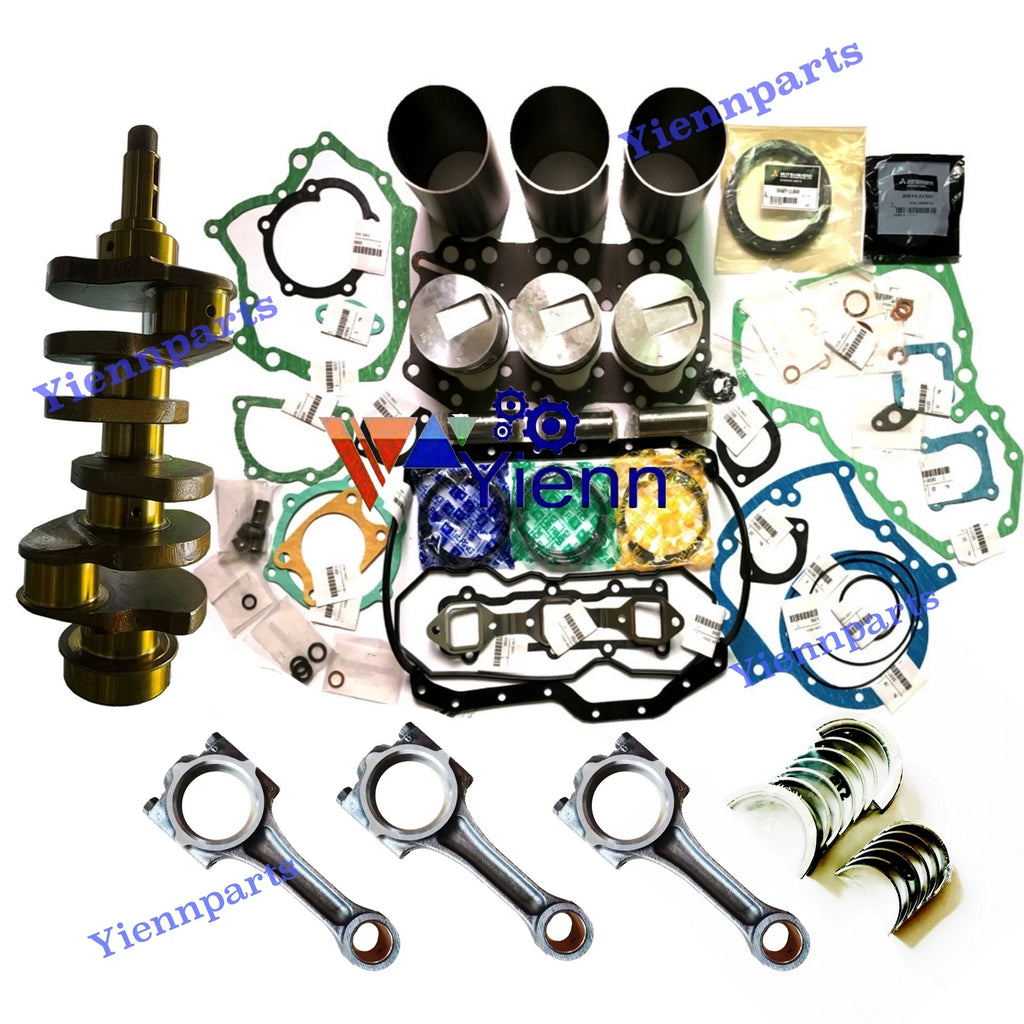 Crankshaft Overhaul Rebuild Kit for Mitsubishi Caterpillar 303.5C (S3Q2)