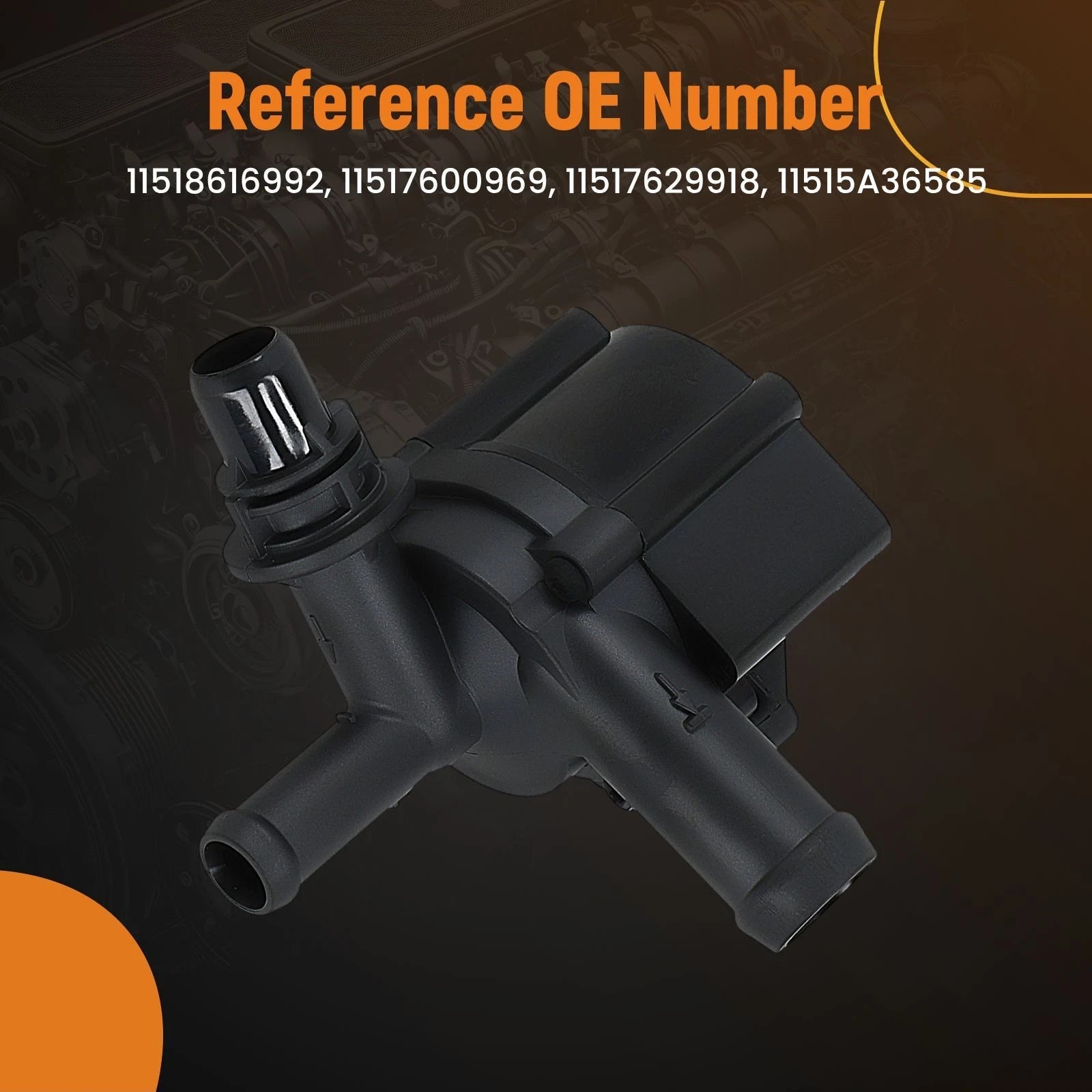 Electric Water Pump for BMW 1/3 Series F20 F21 F30 (2012–2019)