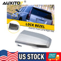 Chrome Front Door Handle Lock Cylinder Cover for Cadillac Escalade (2015–2018)