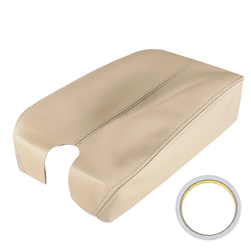 Center Console Armrest Cover for Honda Accord (2008–2012) Beige Leather