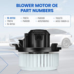 Blower Motor for Ford Fusion, Lincoln MKZ (2010–2012)