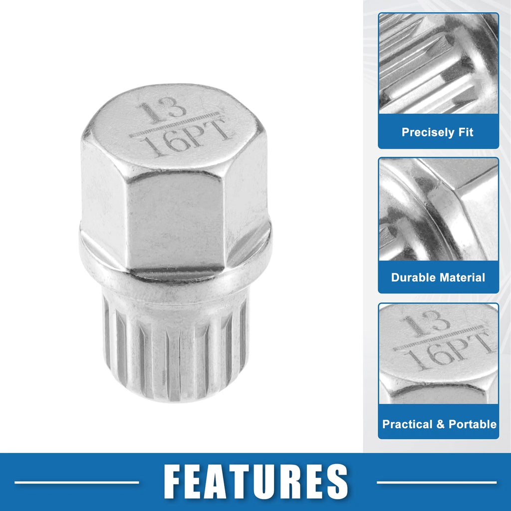 Set of 4 Wheel Screw Lock Lug Nuts for BMW (13/16Pt)