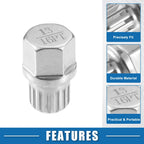 Set of 4 Wheel Screw Lock Lug Nuts for BMW (13/16Pt)
