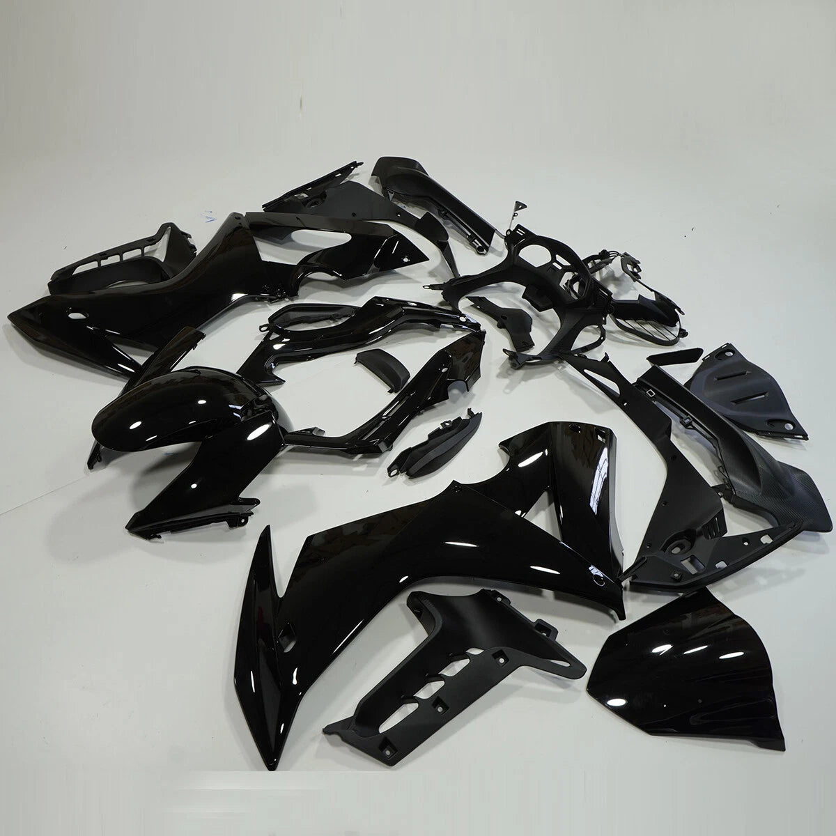 Glossy Black Fairing Kit for Honda CBR650F (2014–2018) ABS Bodywork