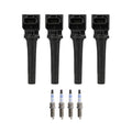 Set of 4 Ignition Coils & Spark Plugs for Mazda CX-3, CX-5 (2016–2021)