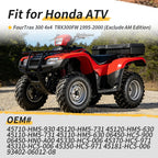 Front Brake Drum Shoes Kit & Wheel Cylinder for Honda FourTrax 300 (1995–2000)