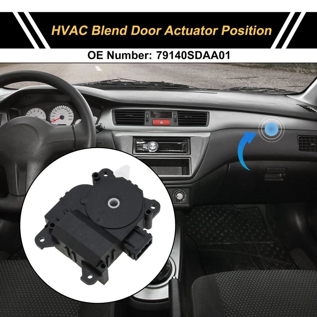 HVAC Heater Blend Door Actuator for Honda Accord (2003–2007) No. 79140SDAA01