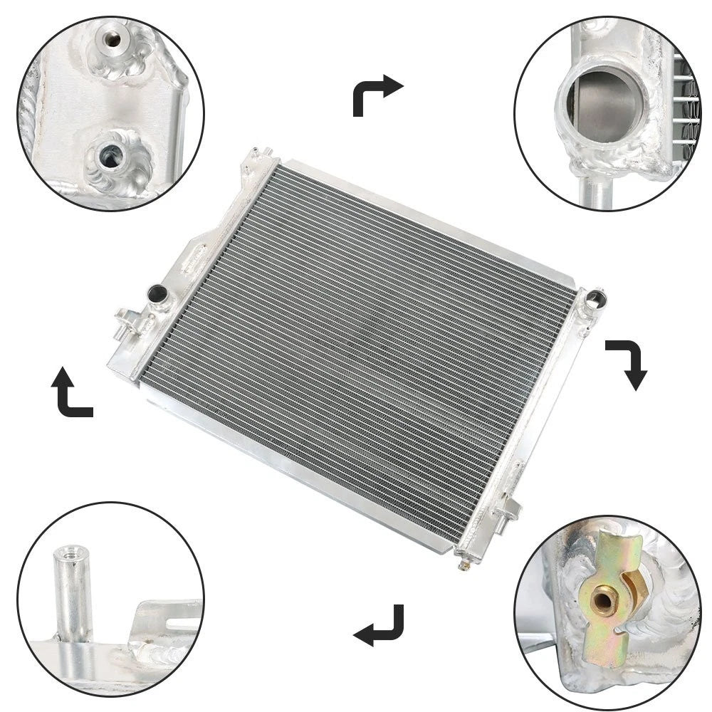3 Row Aluminum Radiator for Ford Mustang GT (2005-2014)