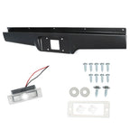 Rear Steel Bumper Roll Pan for Chevy S10 GMC S15 Sonoma (1982–1993)