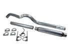 2.5" Single Exit Exhaust Kit for Jeep Wrangler JK (2007–2018)