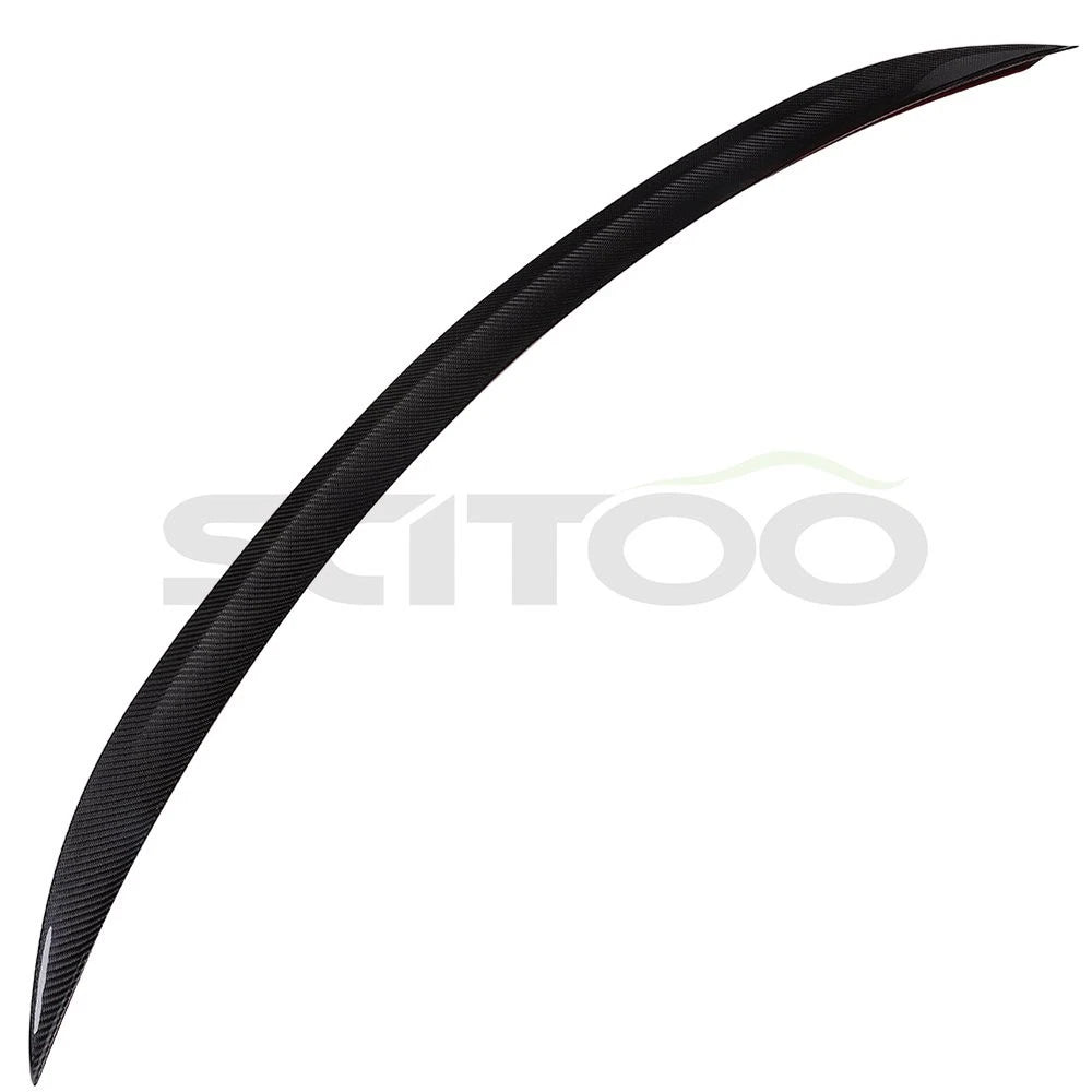Real Carbon Fiber Rear Trunk Lid Spoiler for Mercedes GLE Coupe (2015–2019)