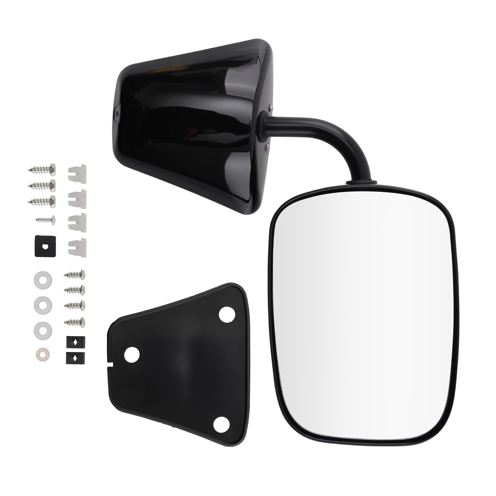 Left Side Mirror for Chevrolet C2500 C3500 Sierra (1988–2000) Manual 19177486