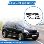 1 Pc Right Fog Light Grill for Mercedes-Benz (2006–2012) No. 1648800824 Silver Tone