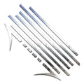 12pc. Luxury FX Chrome 1' Arrow Accent Trim for 2006-2012 Ford Fusion