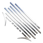 12pc. Luxury FX Chrome 1' Arrow Accent Trim for 2006-2012 Ford Fusion
