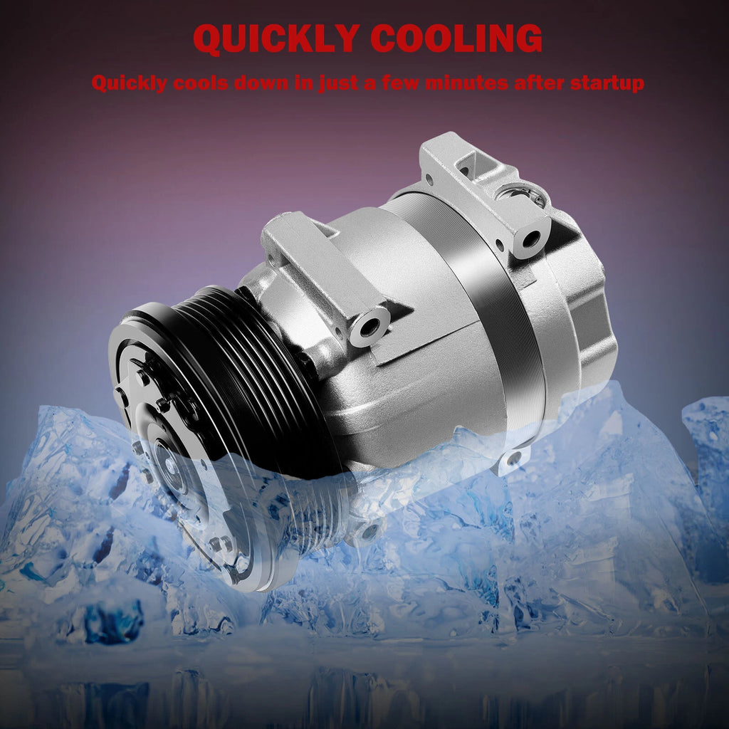 A/C Compressor for Chevy Aveo/Pontiac Wave (2004-2008)