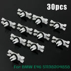 30x Roof Rain Moulding Trim Fastener Clips for BMW 3 Series E46 (1998–2014)