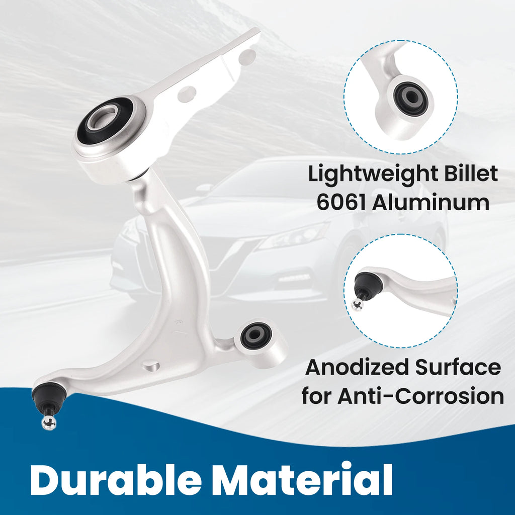 2X Front Lower Control Arms Assembly for Nissan Maxima (2004–2008)