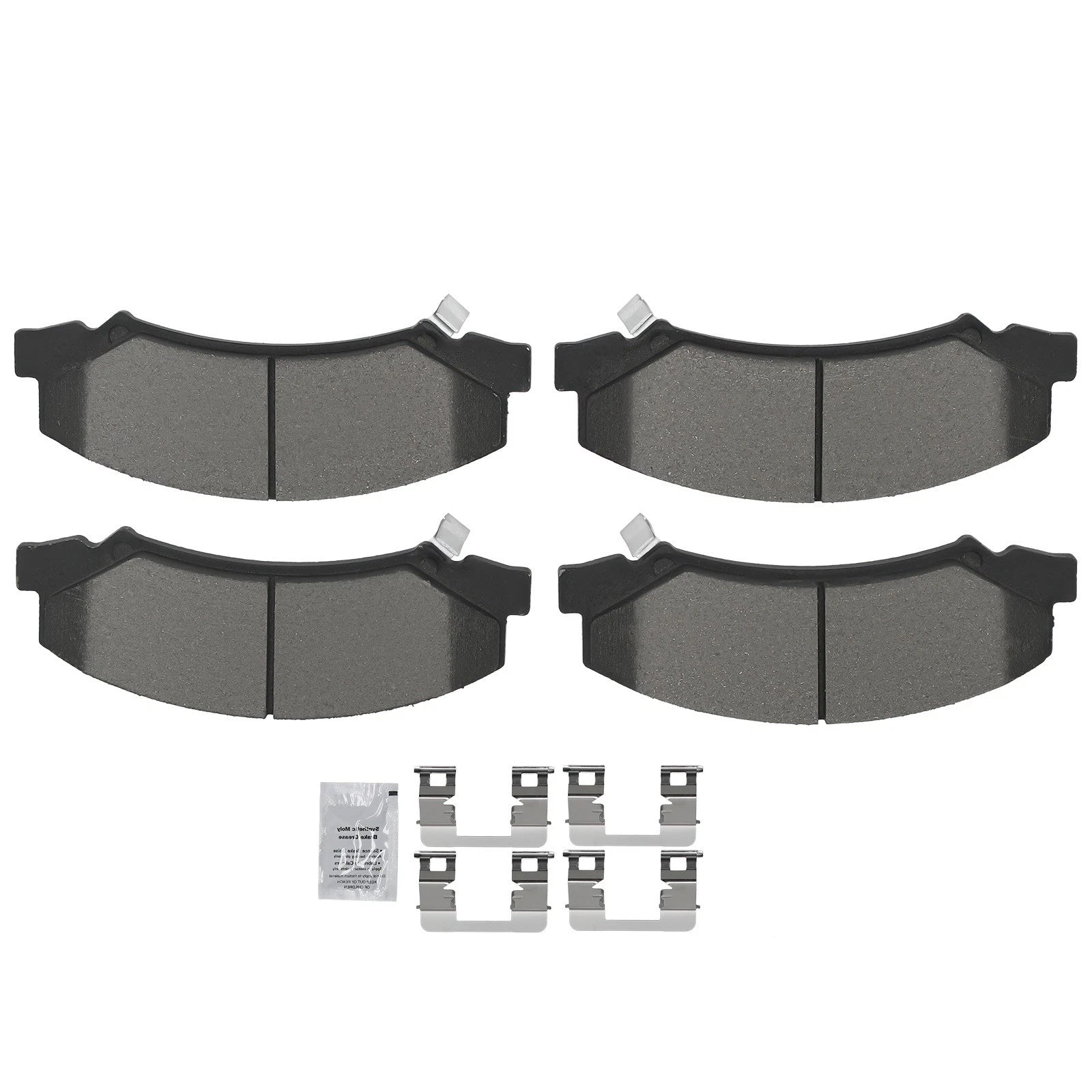 Front Ceramic Brake Pads Set for Buick Lucerne/Cadillac DTS (2006–2011) D1159
