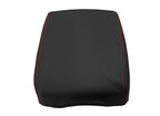 Console Lid Pull Over Cover Leather for Infiniti FX35 (2009–2012) Red Stitch
