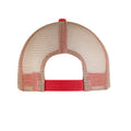 Mack Trucks Vintage Red Cap Tan Mesh Snap Back Hat