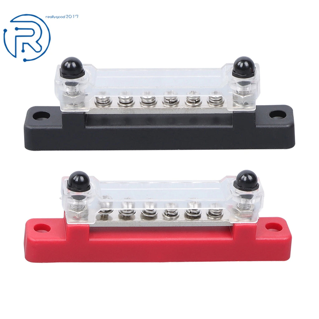 6 Way Bus Distribution Block for 48V Systems (150A)