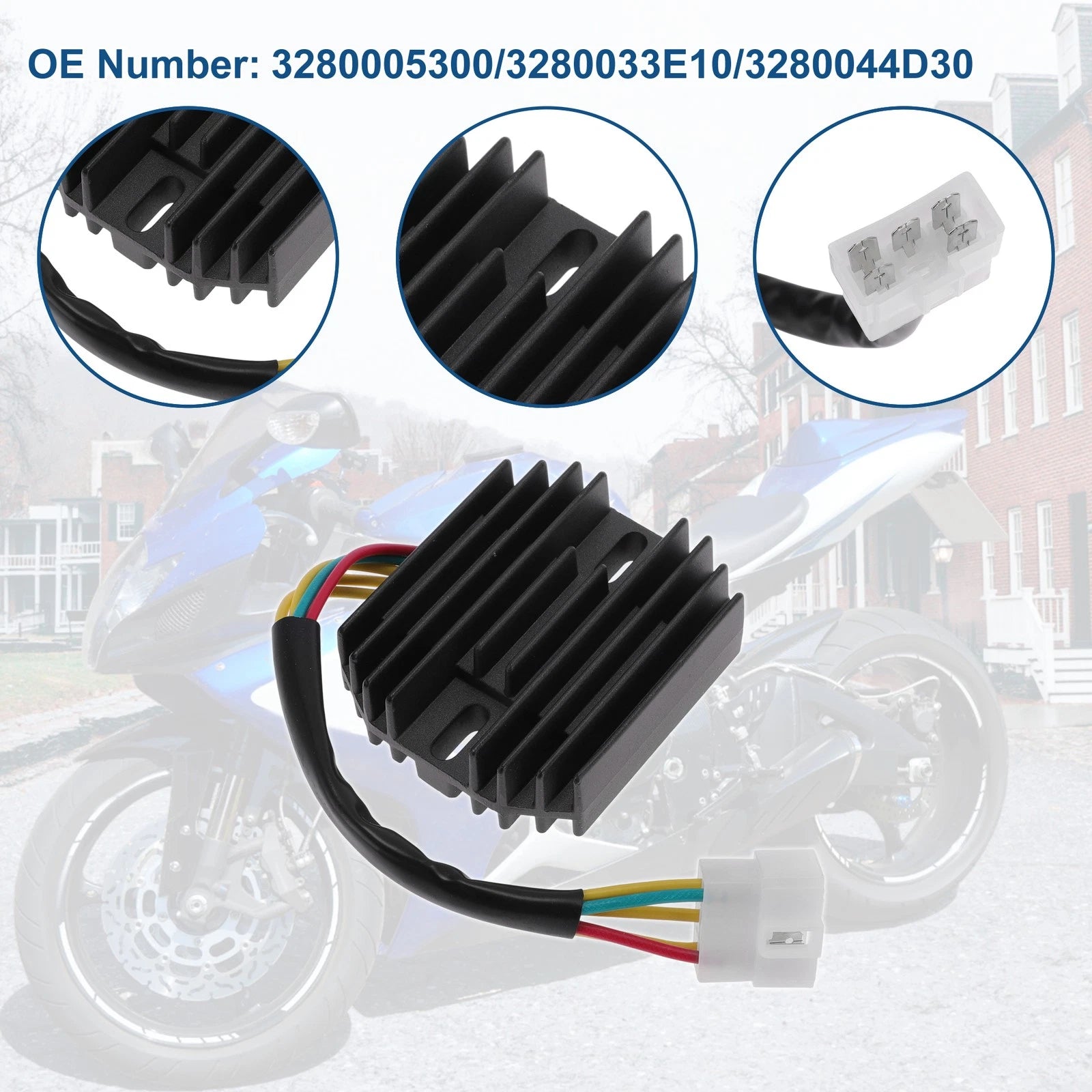 Voltage Regulator Rectifier for Suzuki LTA 500 FY (2000–2002) No.3280005300