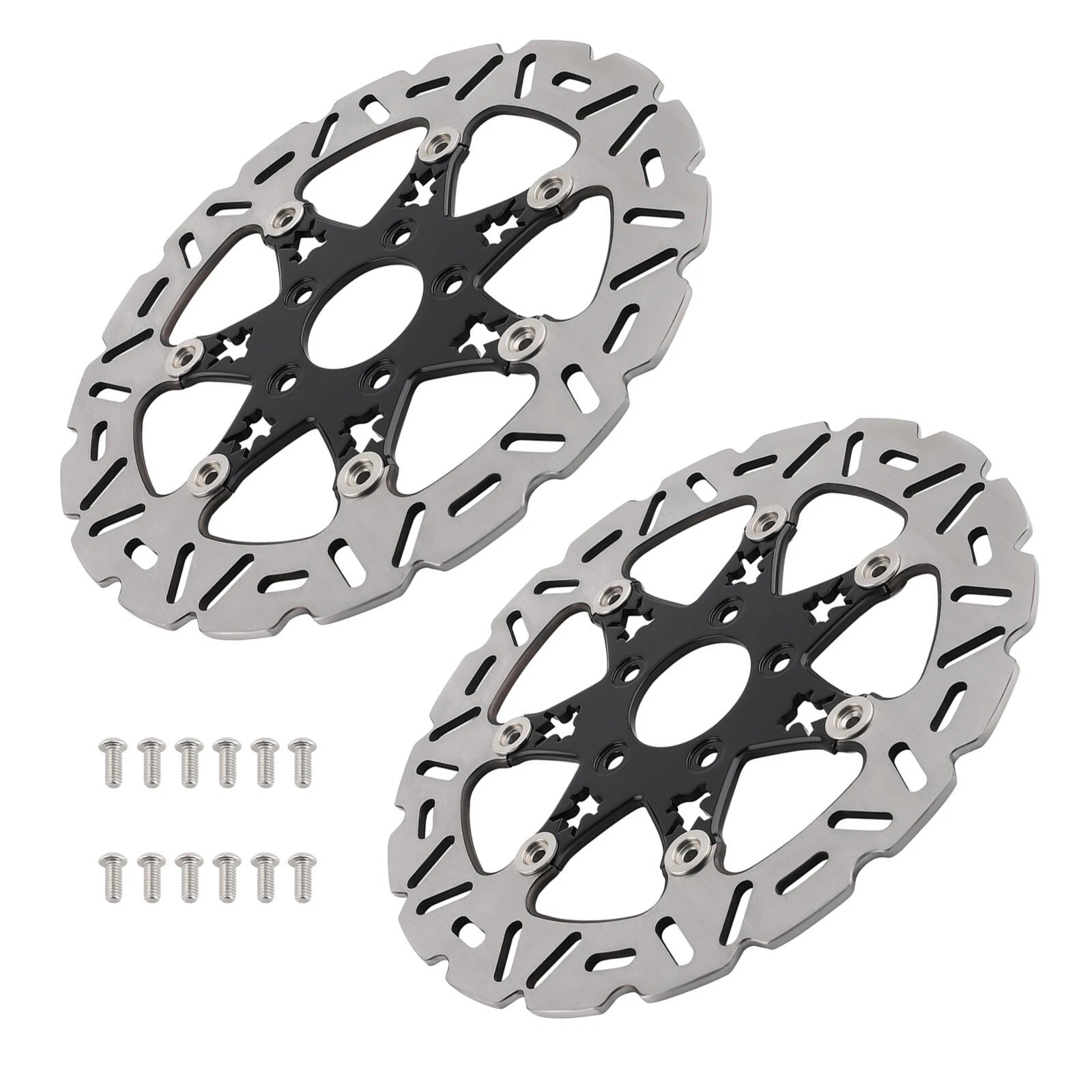 2X Floating Front Brake Rotor Disc for Harley-Davidson Touring (2008-2019)