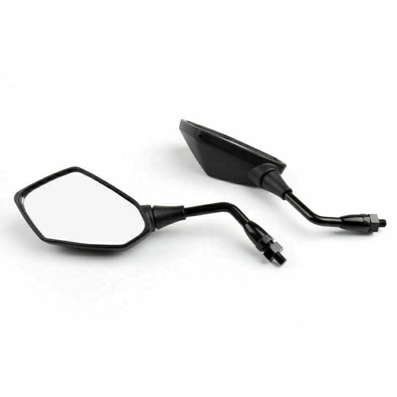 10mm Pair Rearview Mirrors for Kawasaki ZR-7 ZRX1200 Zephyr 1100/750 (2001–2008)