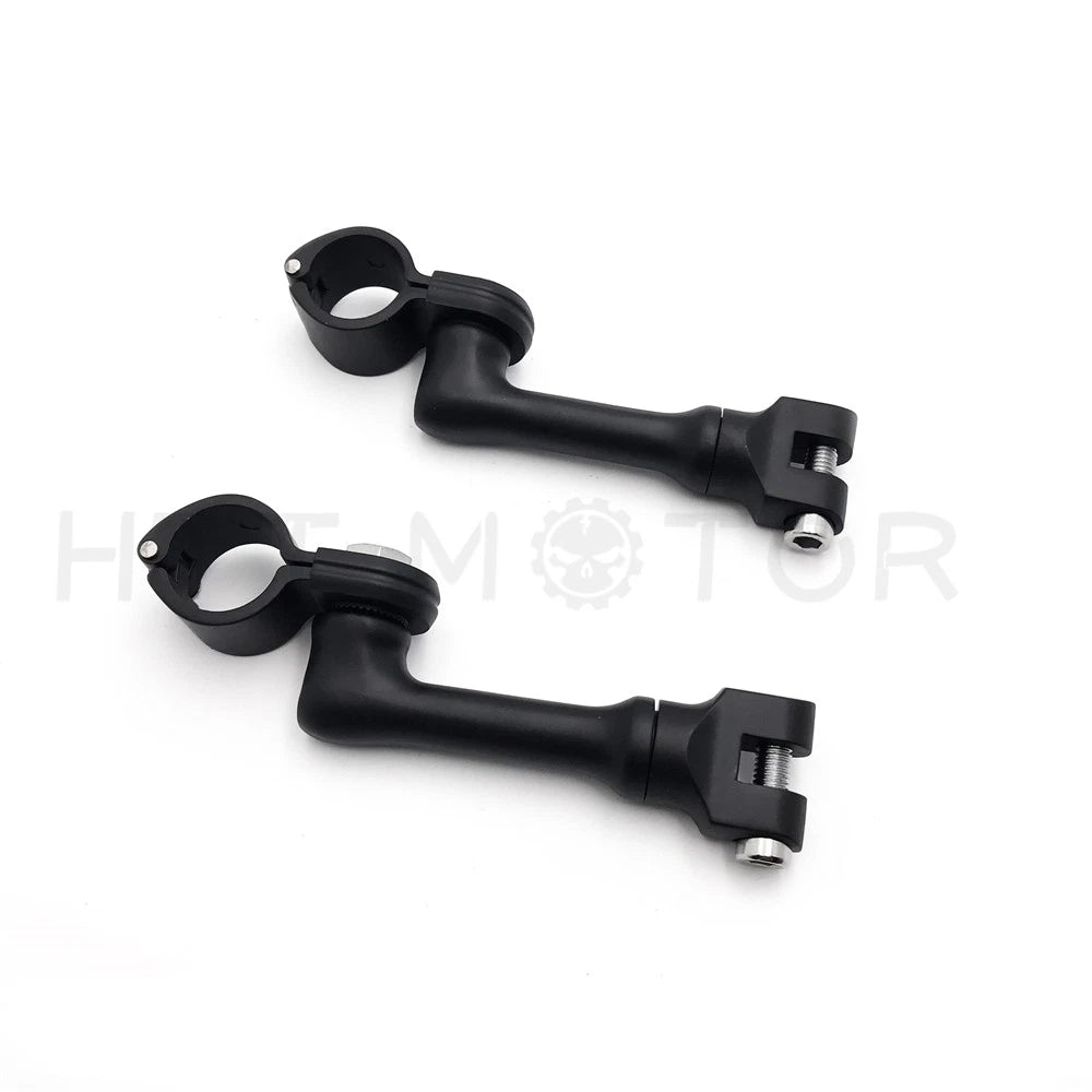 1" Engine Guard Crash Bar Footpeg Clamps for Kawasaki