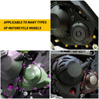 Set of Black Motorcycle Fairing Bolts for USA Models