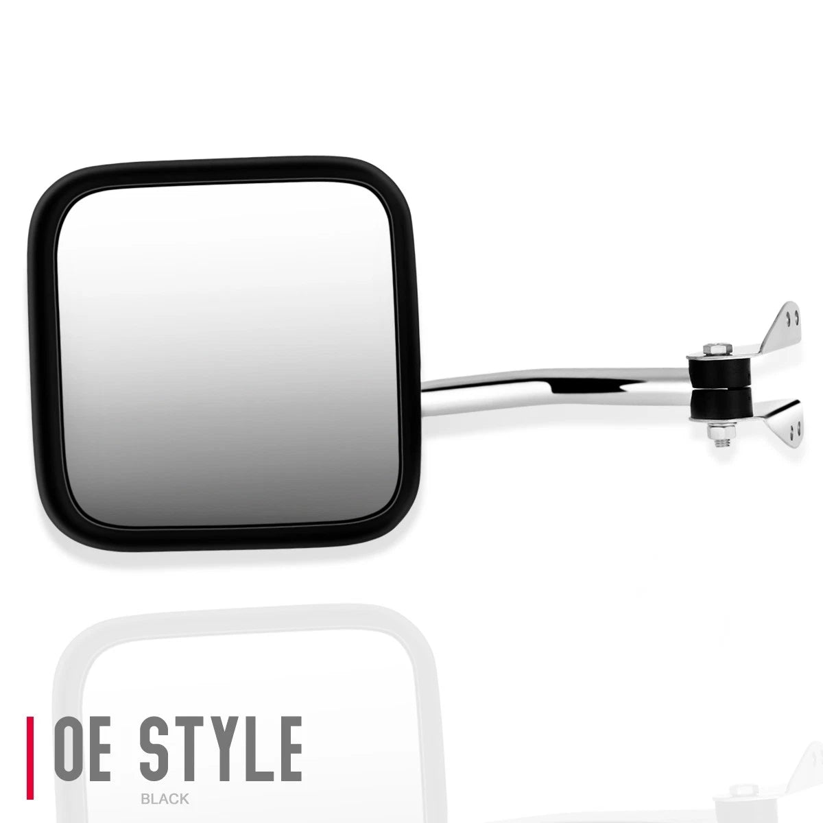 OE Style Manual Side View Door Mirror Left for Jeep CJ5 CJ6 CJ7 (1960–1983) CH1320147