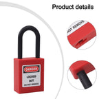 Circuit Breaker Lockout Padlock for Secure Operation